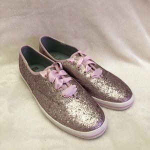 NEW Keds x Kate Spade Glitter Sneakers